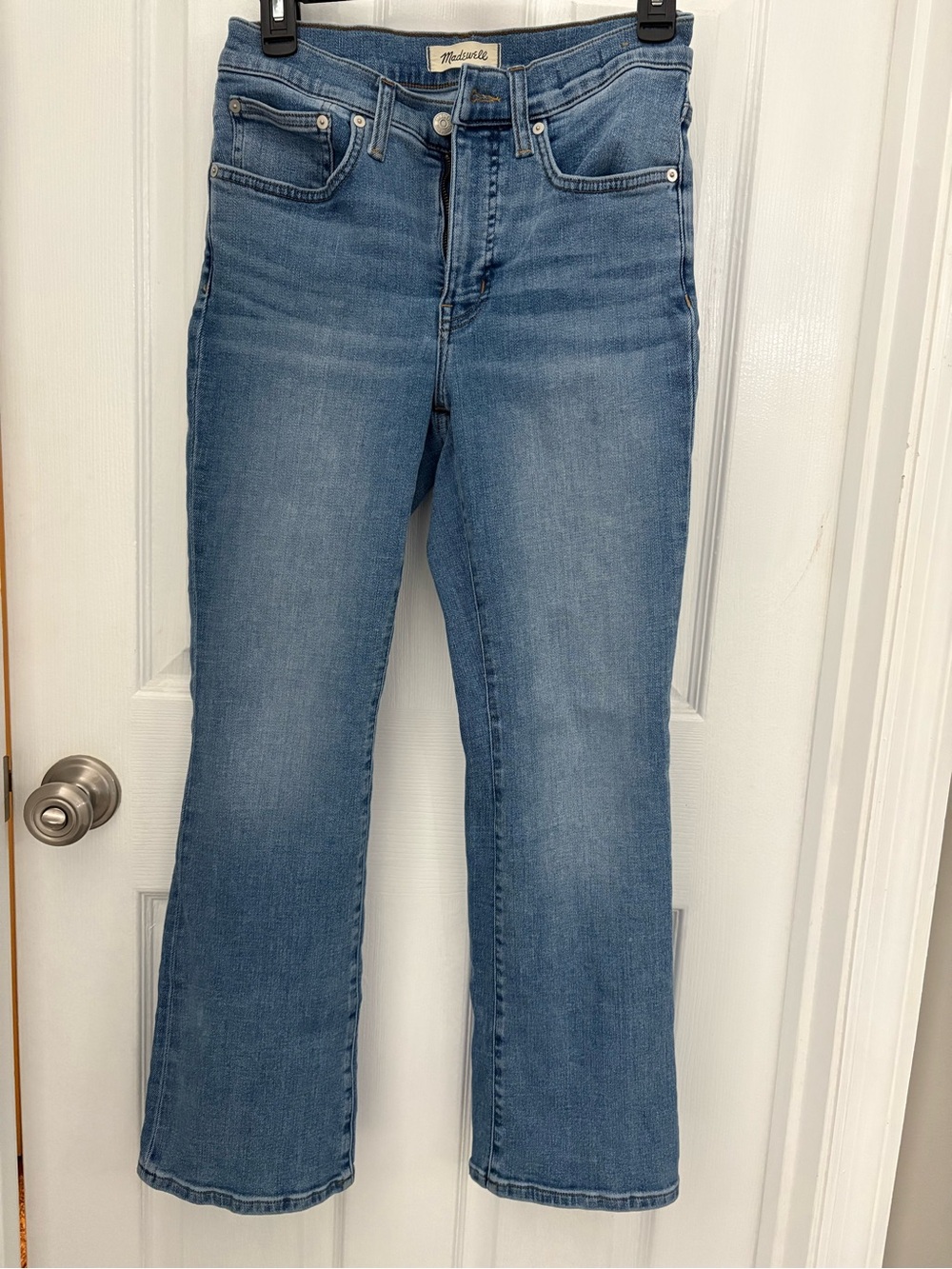 Madewell Mid-Rise Kick Out Jeans - Blue